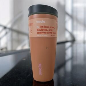 Owala 20oz SmoothSip Slider Coffee Tumbler - Tangy Tango Orange